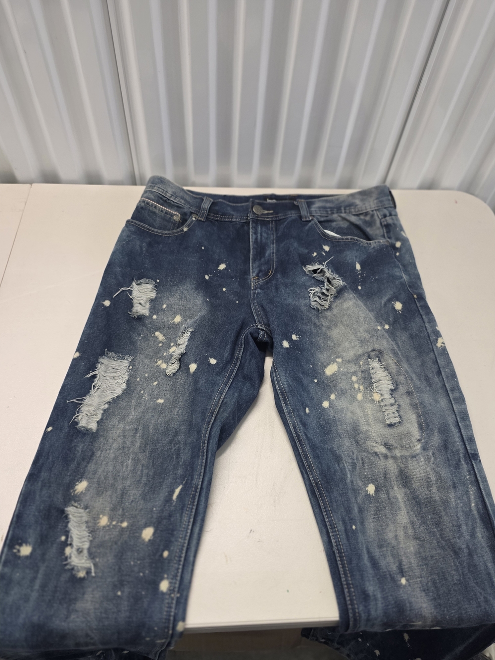 Vintage Y2K Imperious Distressed Baggy Jeans Men's Size 38x32